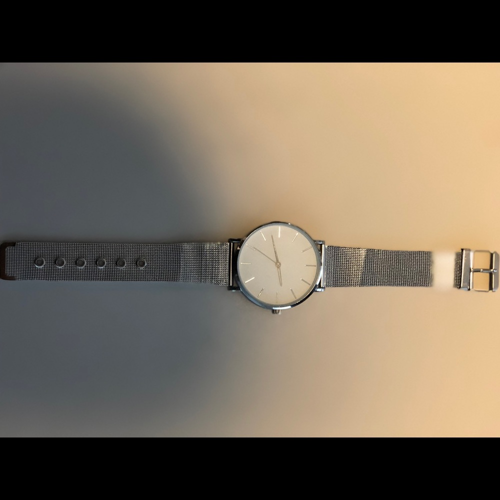 Men’s Silver Wristwatch